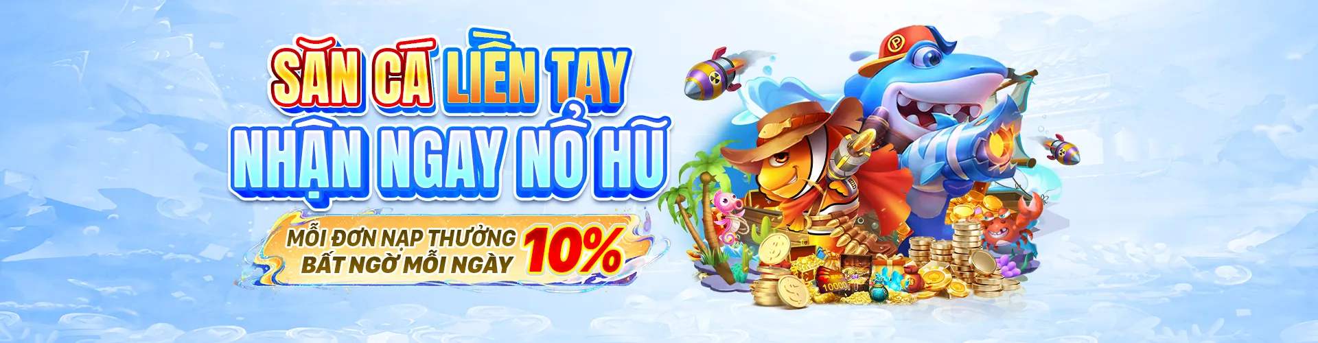 Hình ảnh chính trang chủ game slot online